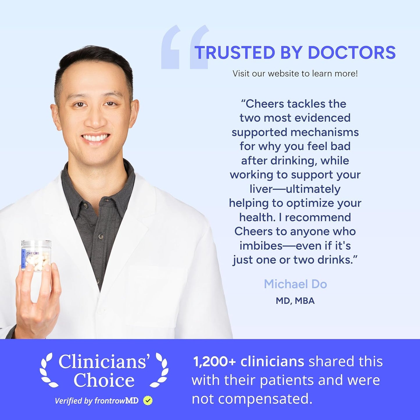 Cheers Restore | Supplement with DHM + L-Cysteine